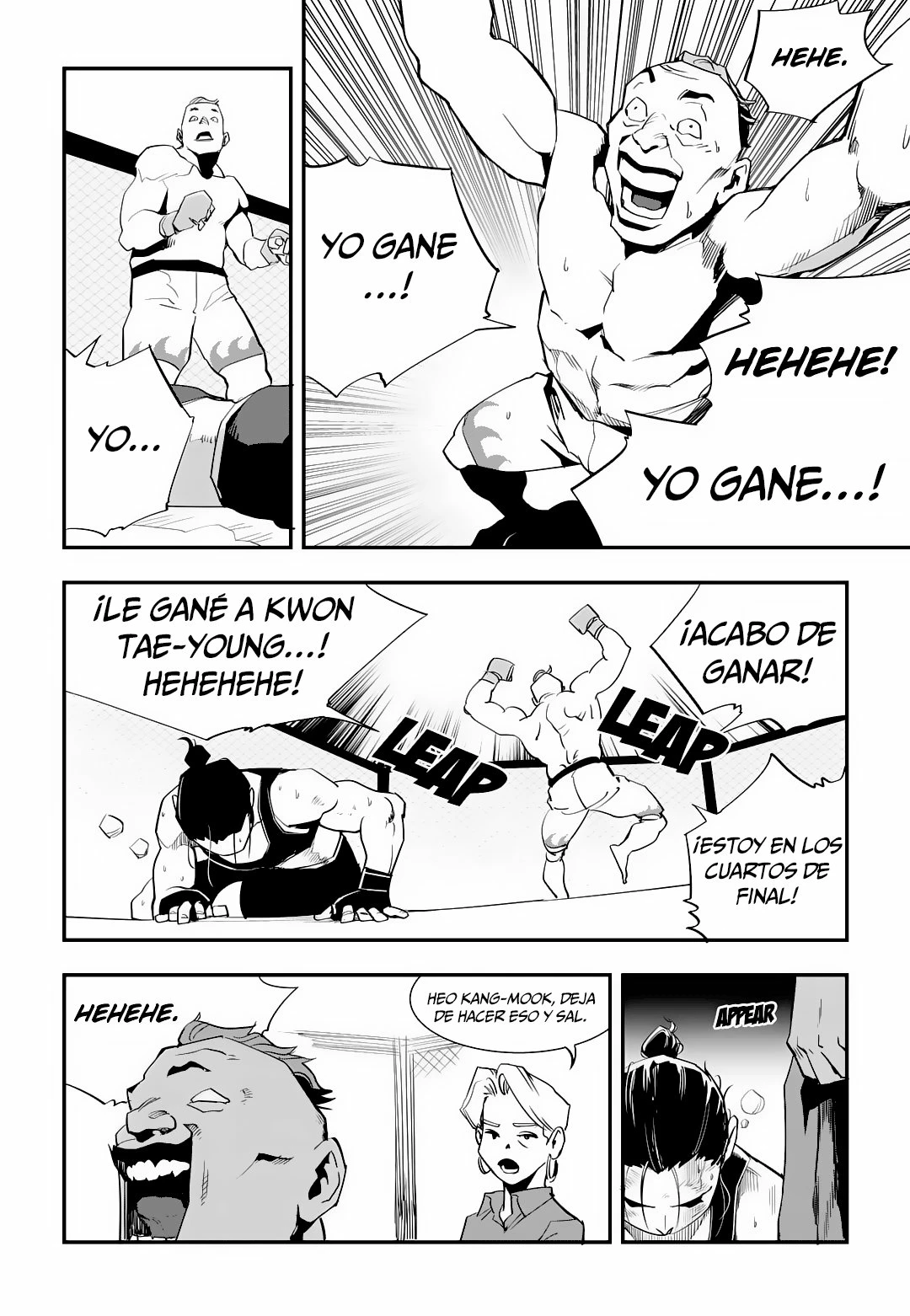 Aula de Lucha 3 > Capitulo 26 > Page 221